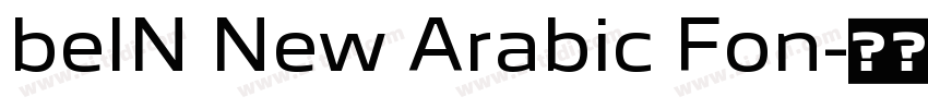 beIN New Arabic Fon字体转换